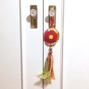 Home Ornament door decor tassel nwot handmade